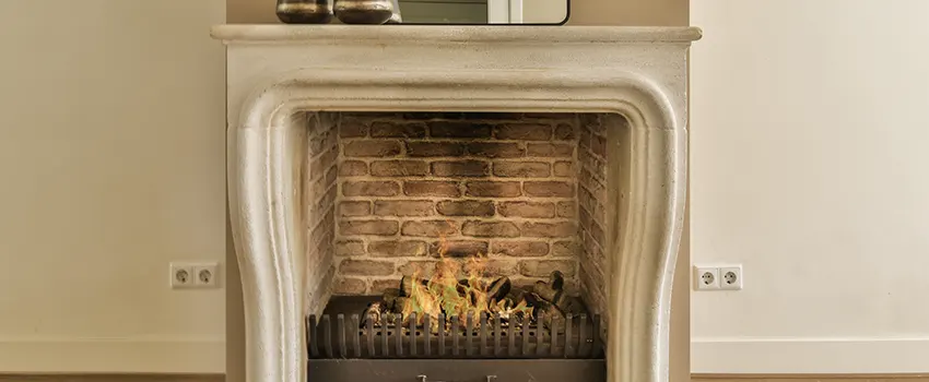 Vintage-style Fireplace Redesign in Roanoke Rapids, North Carolina