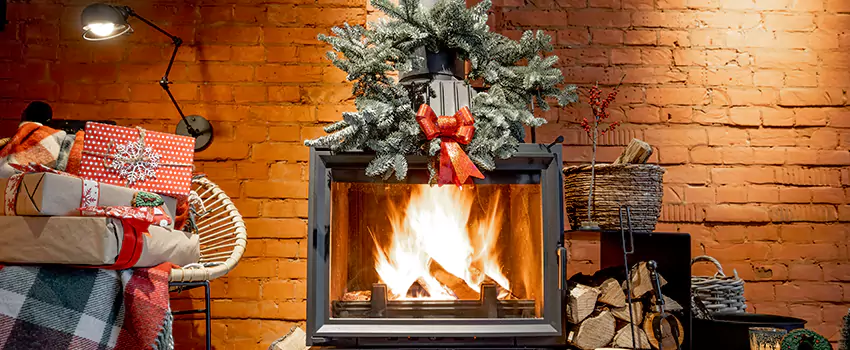 Travis Industries Linear Gas Fireplace Installation in Roanoke Rapids, North Carolina