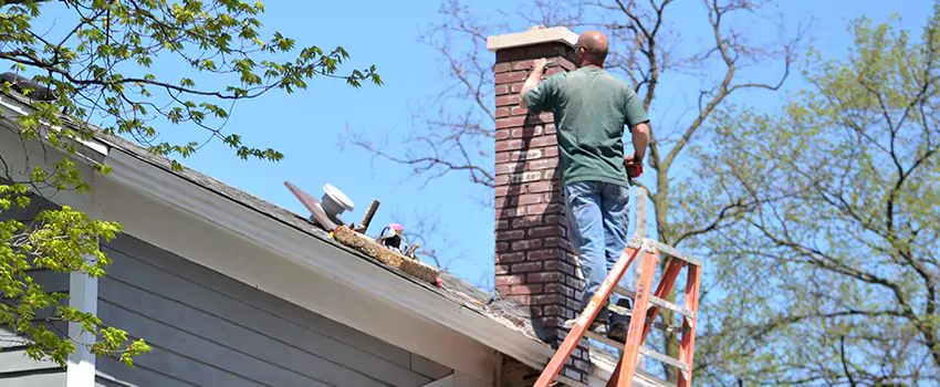 Vinyl and PVC Chimney Flashing Installation in Roanoke Rapids, NC