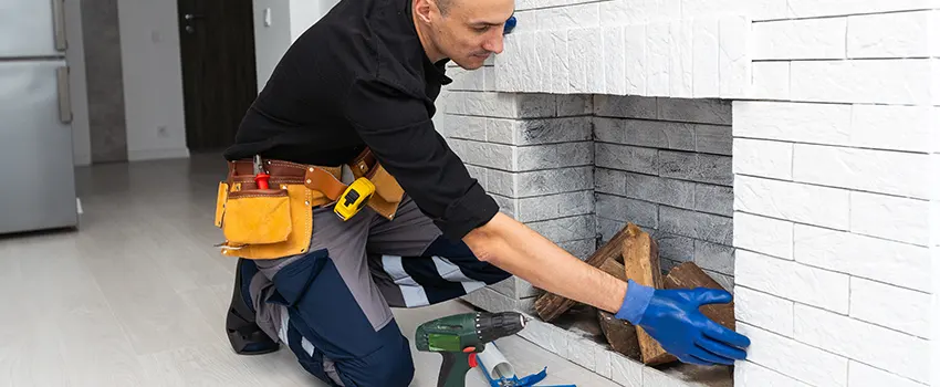 Fireplace Damaged Damper Frame Repair Services in Roanoke Rapids, North Carolina