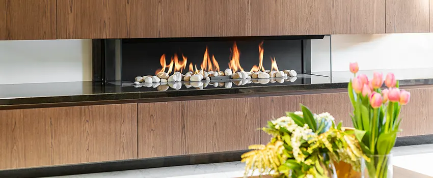 Double-height Fireplace Design Refurbishment in Roanoke Rapids, North Carolina