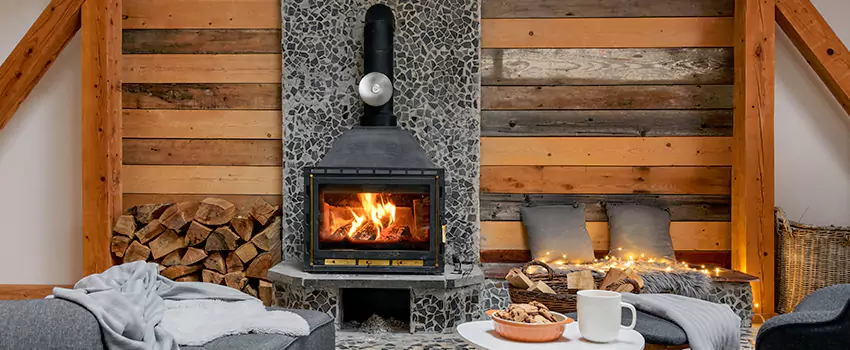 Thelin Hearth Products Direct Vent Gas Stove Fireplace Inspection in Roanoke Rapids, North Carolina